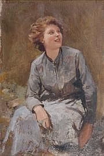 Studio per il dipinto Il passaggio ridente, dal Salon del 1908